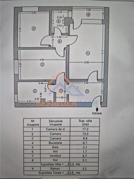 Plaza Romania, vanzare apartament 3 camere.